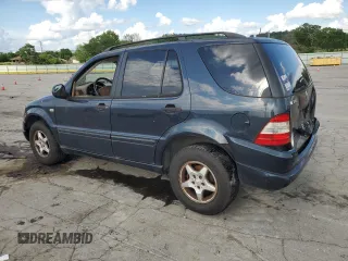 2001 Mercedes-Benz M 320/430/500 with VIN 4JGAB54E41A272057, listed as a Copart auction lot 58197965 with 150,829 mi miles and Salvage title. Bid and sale history available at DreamBid. Image 2.
