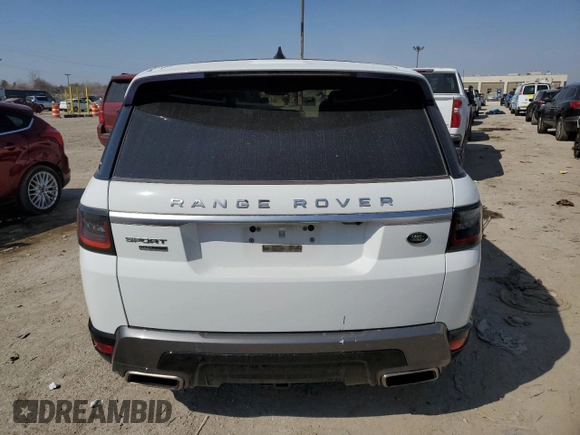 2018 Land Rover Range Rover Sport with VIN SALWR2RE1JA199185, listed as a Copart auction lot 48018285 with 150,106 mi miles and Salvage Title. Bid and sale history available at carsss.com. Image 6.