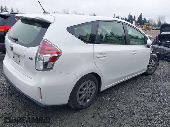 2015 Toyota Prius Two with VIN JTDZN3EU7FJ040438, listed as a IAAI auction lot 41641753 with 57,727 mi miles and . Bid and sale history available at DreamBid. Image 4.