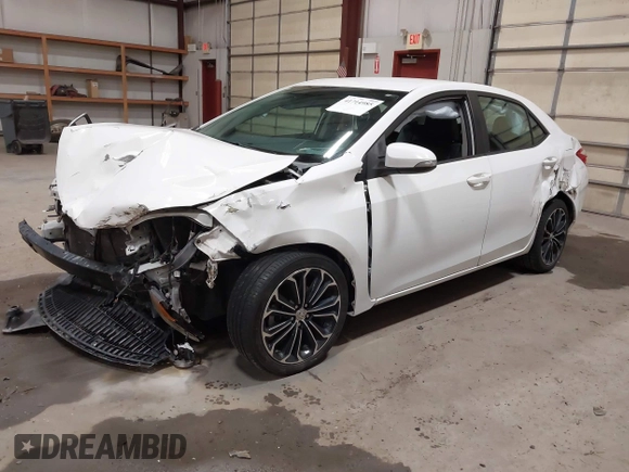 2016 Toyota Corolla L with VIN 5YFBURHE8GP465188, listed as a IAAI auction lot 41714985 with 101,943 mi miles and . Bid and sale history available at DreamBid. Image 2.