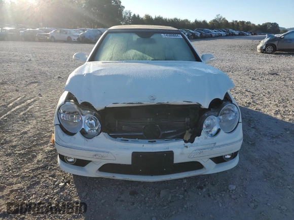 2009 Mercedes-Benz CLK-Class 3.5L with VIN WDBTK56FX9T108328, listed as a Copart auction lot 74586884 with 49,660 mi miles and Salvage Title. Bid and sale history available at carsss.com. Image 5.