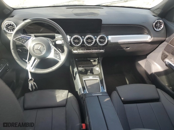 2024 Mercedes-Benz GLB with VIN W1N4M4GB2RW379820, listed as a Copart auction lot 74108804 with 0 mi miles and Salvage Title. Bid and sale history available at carsss.com. Image 8.
