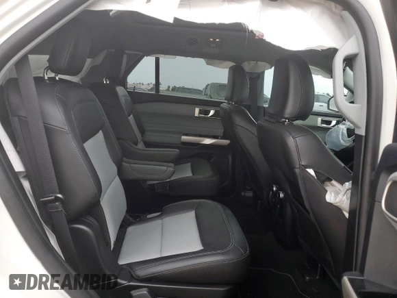 2023 Ford Explorer XLT with VIN 1FMSK7DH9PGA46662, listed as a Copart auction lot 59389215 with 27,382 mi miles and Salvage title. Bid and sale history available at DreamBid. Image 11.
