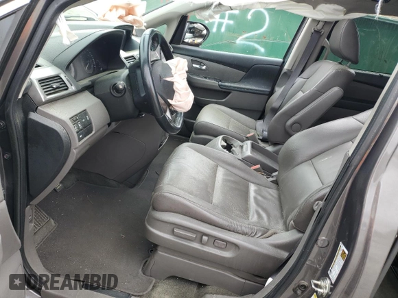 2016 Honda Odyssey EX-L with VIN 5FNRL5H60GB085888, listed as a Copart auction lot 50439075 with 167,129 mi miles and Salvage Title. Bid and sale history available at carsss.com. Image 7.