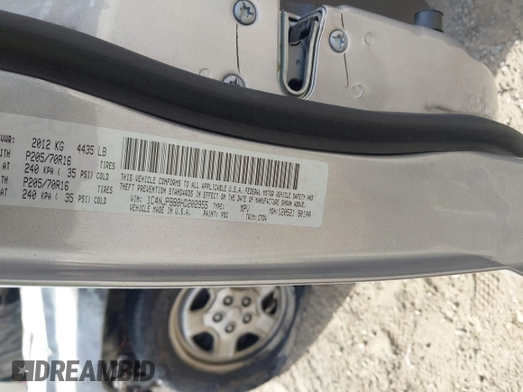 2017 Jeep Patriot Sport z VIN 1C4NJPBB8HD202955, wystawiony jako IAAI lot #42268714 z przebiegiem Nie podano mil oraz . Historia ofert i sprzedaży dostępna na DreamBid. Obrazek 9.