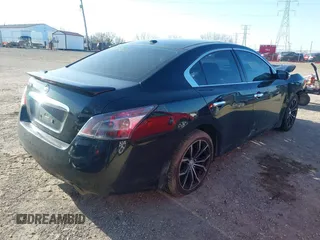 2014 Nissan Maxima S with VIN 1N4AA5AP4EC498502, listed as a IAAI auction lot 41983607 with 169,142 mi miles and . Bid and sale history available at DreamBid. Image 4.