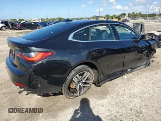 2024 BMW 4 Series 430i with VIN WBA63AV00RFS90506, listed as a Copart auction lot 77158134 with Not Provided miles and Non Repairable. Bid and sale history available at carsss.com. Image 3.