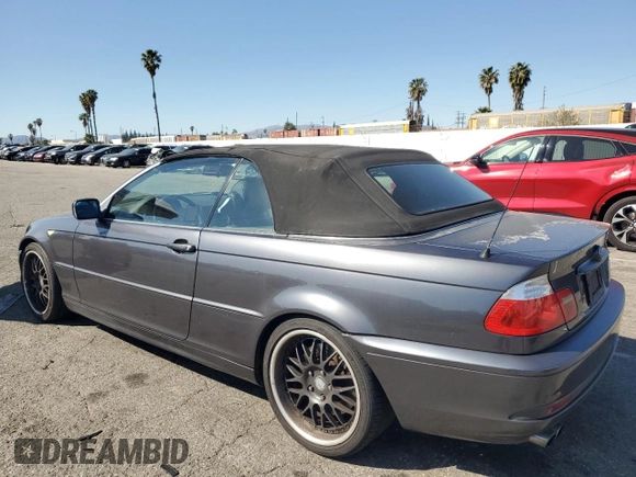2006 BMW 3 Series 330Ci with VIN WBABW53426PL54764, listed as a Copart auction lot 46896345 with 151,852 mi miles and Clean Title. Bid and sale history available at carsss.com. Image 2.