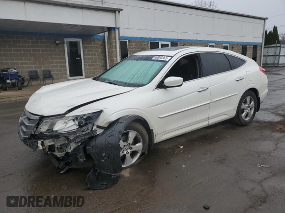 2010 Honda Accord Crosstour EX with VIN 5J6TF1H30AL000543, listed as a Copart auction lot 49593365 with 128,388 mi miles and Salvage Title. Bid and sale history available at carsss.com. Image 1.