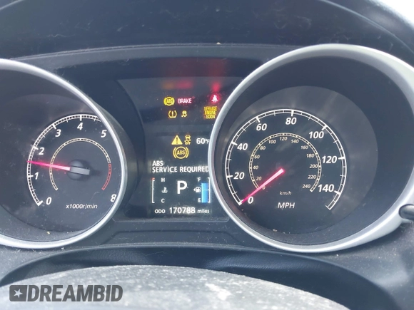 2014 Mitsubishi Outlander Sport ES with VIN 4A4AP3AU4EE004073, listed as a IAAI auction lot 42100709 with 170,788 mi miles. Bid and sale history available at carsss.com. Image 7.