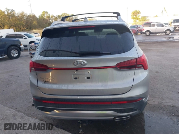 2021 Hyundai Santa Fe SEL with VIN 5NMS34AJ3MH361677, listed as a IAAI auction lot 40639858 with 44,277 mi miles. Bid and sale history available at carsss.com. Image 16.