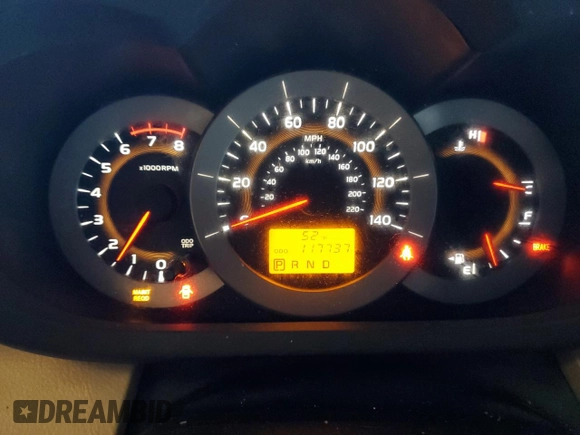 2012 Toyota RAV4 with VIN 2T3BF4DV5CW248216, listed as a Copart auction lot 46490805 with 117,737 mi miles and Salvage title. Bid and sale history available at DreamBid. Image 9.
