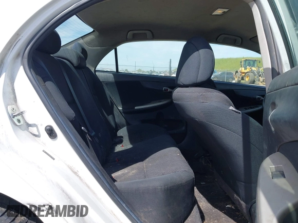 2011 Toyota Corolla L with VIN 2T1BU4EE0BC631879, listed as a IAAI auction lot 42032074 with 1 mi miles. Bid and sale history available at carsss.com. Image 8.