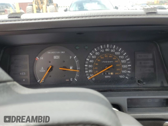 1990 Toyota Camry z VIN JT2VV21E2L0114723, wystawiony jako Copart lot #53584755 z przebiegiem 58 986 mil mil oraz Czysty tytuł • Clean title. Historia ofert i sprzedaży dostępna na DreamBid. Obrazek 9.