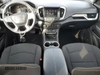 2019 GMC Terrain SLE with VIN 3GKALMEV1KL398112, listed as a Copart auction lot 47603035 with 77,132 mi miles and Salvage Title. Bid and sale history available at carsss.com. Image 8.