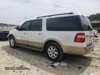 2012 Ford Expedition Max King Ranch with VIN 1FMJK1J56CEF12413, listed as a Copart auction lot 54669825 with 236,850 mi miles and Salvage title. Bid and sale history available at DreamBid. Image 2.