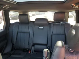 2017 Land Rover Range Rover HSE z VIN SALGS2FV4HA361723, wystawiony jako Copart lot #57104035 z przebiegiem 93 052 mil mil oraz Szkoda całkowita • Salvage title. Historia ofert i sprzedaży dostępna na DreamBid. Obrazek 10.