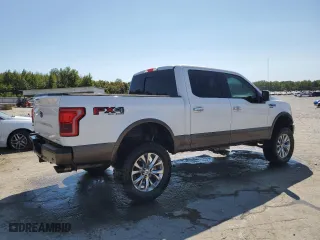 2016 Ford F-150 XLT with VIN 1FTEW1EF2GKD99452, listed as a Copart auction lot 75023994 with 166,688 mi miles and Salvage Title. Bid and sale history available at carsss.com. Image 3.