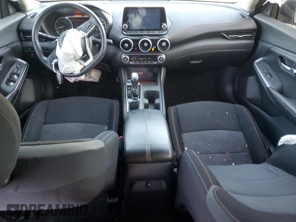 2020 Nissan Sentra SR with VIN 3N1AB8DV6LY212255, listed as a Copart auction lot 49540085 with 68,354 mi miles and Salvage Title. Bid and sale history available at DreamBid. Image 8.