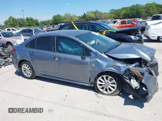 2022 Toyota Corolla LE with VIN 5YFVPMAE2NP369801, listed as a IAAI auction lot 41902625 with 24,182 mi miles and . Bid and sale history available at DreamBid. Image 13.