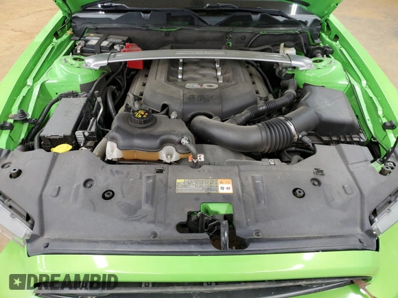 2014 Ford Mustang GT with VIN 1ZVBP8FFXE5243367, listed as a Copart auction lot 48126265 with 51,550 mi miles and Salvage title. Bid and sale history available at DreamBid. Image 11.