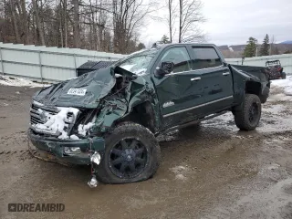 2015 Chevrolet Silverado 1500 High Country with VIN 3GCUKTEJ7FG493940, listed as a Copart auction lot 82347324 with 0 mi miles and Salvage Title. Bid and sale history available at carsss.com. Image 1.