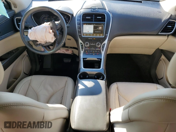 2017 Lincoln MKX Select with VIN 2LMPJ6KR2HBL35040, listed as a Copart auction lot 45922025 with 55,864 mi miles and Salvage Title. Bid and sale history available at carsss.com. Image 8.
