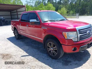 2010 Ford F-150 XL with VIN 1FTFW1EV1AFB45968, listed as a IAAI auction lot 41999566 with 236,641 mi miles. Bid and sale history available at carsss.com. Image 1.