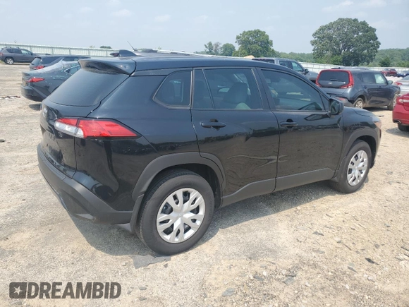 2024 Toyota Corolla Cross L with VIN 7MUAAAAG4RV097805, listed as a Copart auction lot 59846765 with 11,427 mi miles and Salvage title. Bid and sale history available at DreamBid. Image 3.