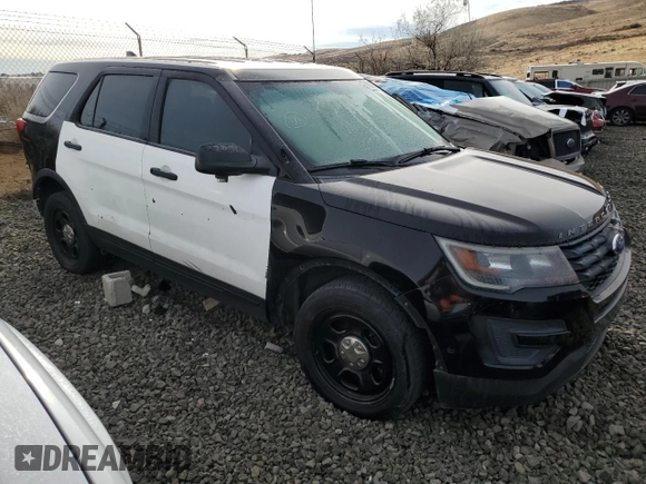 2016 Ford Police Interceptor Utility z VIN 1FM5K8AT3GGC72949, wystawiony jako Copart lot #47984524 z przebiegiem 122 660 mil mil oraz Szkoda całkowita • Salvage title. Historia ofert i sprzedaży dostępna na DreamBid. Obrazek 4.