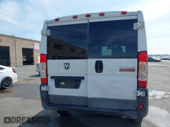 2017 Ram ProMaster Cargo with VIN 3C6TRVAG4HE526881, listed as a IAAI auction lot 41755587 with 78,959 mi miles and . Bid and sale history available at DreamBid. Image 6.