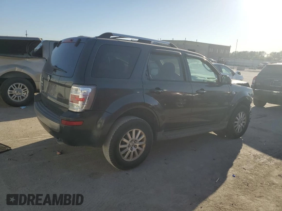 2009 Mercury Mariner Premier with VIN 4M2CU87779KJ07545, listed as a Copart auction lot 74078894 with 0 mi miles and Salvage Title. Bid and sale history available at carsss.com. Image 3.