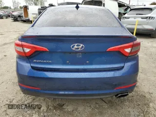 2015 Hyundai Sonata SE with VIN 5NPE24AF7FH150693, listed as a Copart auction lot 55894735 with 173,388 mi miles and Salvage Title. Bid and sale history available at DreamBid. Image 6.