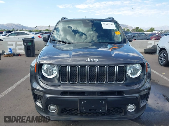 2020 Jeep Renegade Latitude with VIN ZACNJABB4LPL83461, listed as a IAAI auction lot 42624597 with 58,704 mi miles and . Bid and sale history available at DreamBid. Image 13.