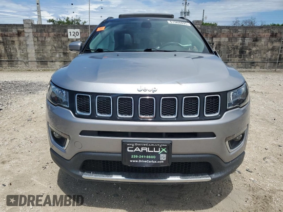 2019 Jeep Compass Limited z VIN 3C4NJDCB7KT646116, wystawiony jako Copart lot #61968895 z przebiegiem 59 077 mil mil oraz Szkoda całkowita • Salvage title. Historia ofert i sprzedaży dostępna na DreamBid. Obrazek 5.