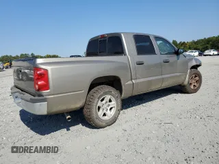 2007 Dodge Dakota SLT with VIN 1D7HE48K87S166384, listed as a Copart auction lot 69531474 with 102,092 mi miles and Salvage Title. Bid and sale history available at carsss.com. Image 3.