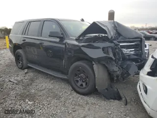 2020 Chevrolet Tahoe Commercial with VIN 1GNLCDEC2LR230788, listed as a Copart auction lot 89169945 with 0 mi miles and Salvage Title. Bid and sale history available at carsss.com. Image 4.