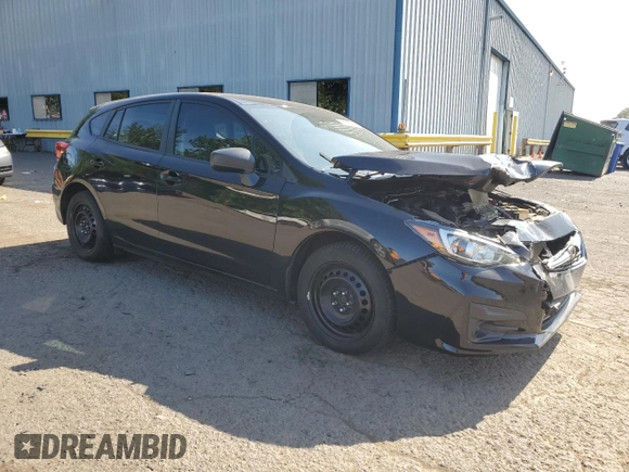 2019 Subaru Impreza with VIN 4S3GTAA69K3700616, listed as a Copart auction lot 61493095 with 71,381 mi miles and Salvage title. Bid and sale history available at DreamBid. Image 4.