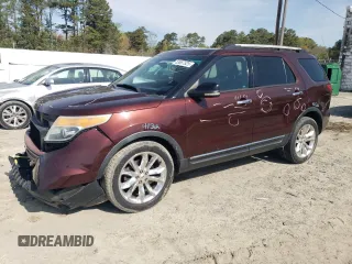 2012 Ford Explorer XLT with VIN 1FMHK8D8XCGA90146, listed as a Copart auction lot 53657525 with 190,192 mi miles and Salvage Title. Bid and sale history available at DreamBid. Image 1.