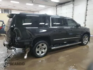 2017 Chevrolet Suburban LT with VIN 1GNSKHKC8HR264008, listed as a Copart auction lot 46879865 with 151,365 mi miles and Clean Title. Bid and sale history available at carsss.com. Image 3.