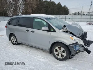 2016 Toyota Sienna L with VIN 5TDZK3DC5GS694814, listed as a Copart auction lot 44316025 with 149,886 mi miles and Salvage title. Bid and sale history available at DreamBid. Image 4.