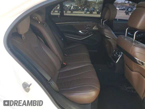 2019 Mercedes-Benz S 560 with VIN WDDUG8DB1KA477630, listed as a Copart auction lot 56252885 with 111,758 mi miles and Salvage title. Bid and sale history available at DreamBid. Image 10.