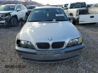 2004 BMW 3 Series 325i with VIN WBAET37474NJ95589, listed as a Copart auction lot 43966055 with 214,638 mi miles and Salvage Title. Bid and sale history available at carsss.com. Image 5.