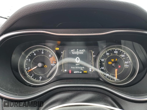 2021 Jeep Cherokee Latitude with VIN 1C4PJMCB2MD193315, listed as a Copart auction lot 54089145 with 60,979 mi miles and Salvage title. Bid and sale history available at DreamBid. Image 9.