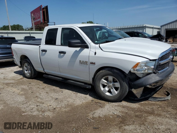 2018 Ram 1500 Tradesman with VIN 1C6RR6FT6JS304416, listed as a Copart auction lot 59726455 with 69,790 mi miles and Salvage title. Bid and sale history available at DreamBid. Image 4.