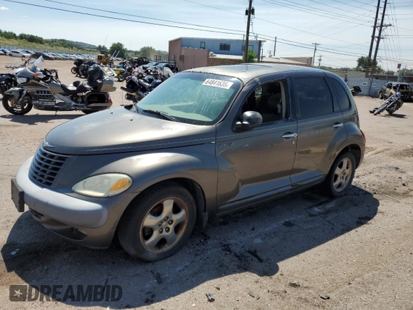 2002 Chrysler PT Cruiser Limited with VIN 3C8FY68B82T237433, listed as a Copart auction lot 64841635 with 193,163 mi miles and Clean title. Bid and sale history available at DreamBid. Image 1.