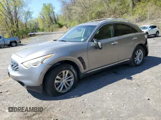 2011 Infiniti FX with VIN JN8AS1MW1BM734908, listed as a Copart auction lot 54001375 with 184,403 mi miles and Salvage title. Bid and sale history available at DreamBid. Image 1.