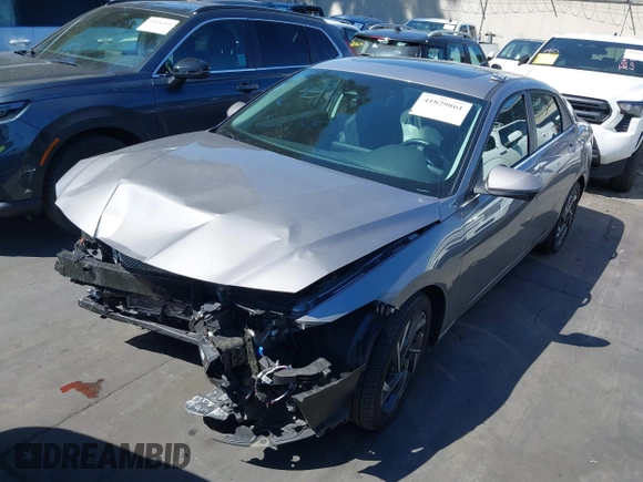 2024 Hyundai Elantra Limited with VIN KMHLP4DG9RU690159, listed as a IAAI auction lot 41829861 with 4,276 mi miles and . Bid and sale history available at DreamBid. Image 23.