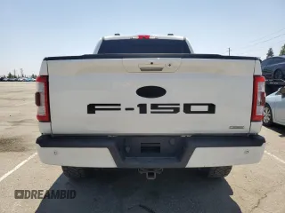 2022 Ford F-150 XL with VIN 1FTFW1E85NFA47493, listed as a Copart auction lot 56224385 with 51,614 mi miles and Clean Title. Bid and sale history available at DreamBid. Image 6.