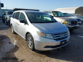 2012 Honda Odyssey EX with VIN 5FNRL5H44CB104919, listed as a IAAI auction lot 41991325 with 158,337 mi miles. Bid and sale history available at carsss.com. Image 1.